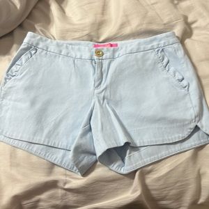 Baby blue Lilly Pulitzer short